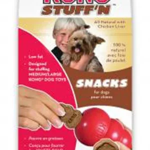 KONG Stuff'N Snacks Dog Treats Liver LG 12oz