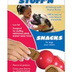 KONG Stuff'N Snacks Dog Treats Peanut Butter LG 12oz