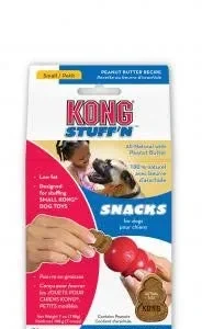 KONG Stuff'N Snacks Dog Treats Peanut Butter SM 8oz