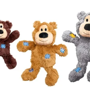 KONG Wild Knots Bear Dog Toy Assorted SM/MD