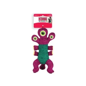 KONG Woozles Sqeaking Dog Toy Medium Pink 1 count