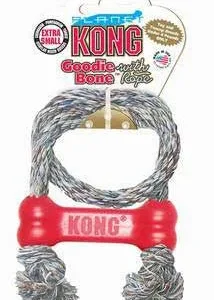 KONG X Small Puppy KONG Goodie Bone With Rope {L+1x} 292081