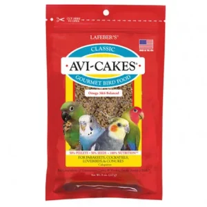 Lafeber Avi-Cakes Classic Parakeet/Cockatiel 8oz