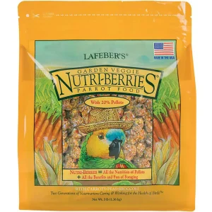 Lafeber Company Garden Veggie Nutri-Berries Parrot Food 3lb