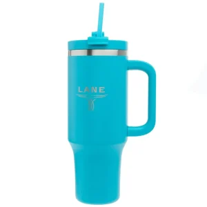 Lane Boots Signature Turquoise Tumbler 40oz