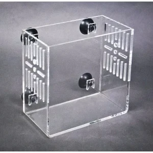 Large CITR2 In-Tank Refugium with Slots, Clear Back, Deluxe with Pump