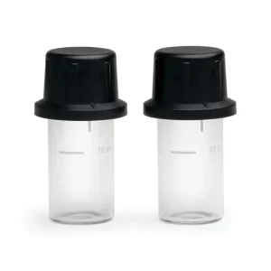 Large Glass Cuvette with Cap for Marine Master Test Kit - set of 2 (HI731360) - Hanna Instruments