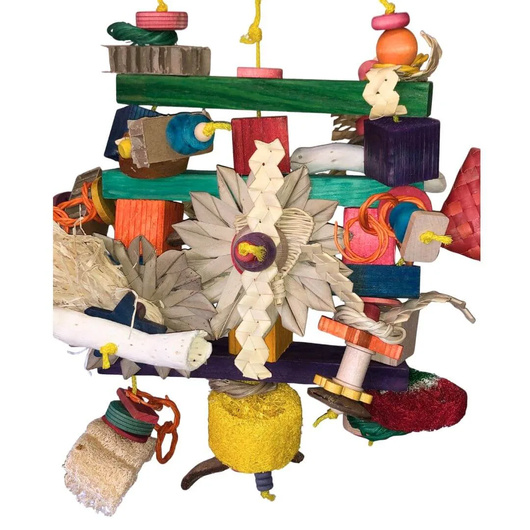 Large Maple Shape Bird Toy - Image 2