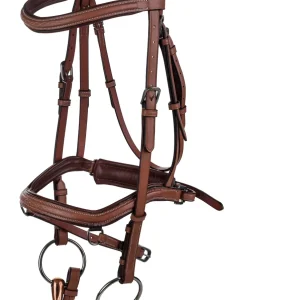 Laureate by Henri de Rivel Anatomic Bridle with Rubber-Lined Reins