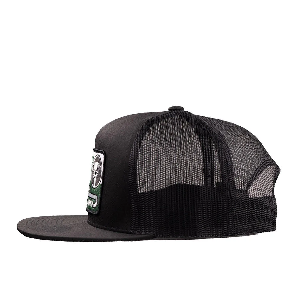 Lazy J Ranch Wear Black Shafter Classic Five Panel Trucker Cap - Image 2