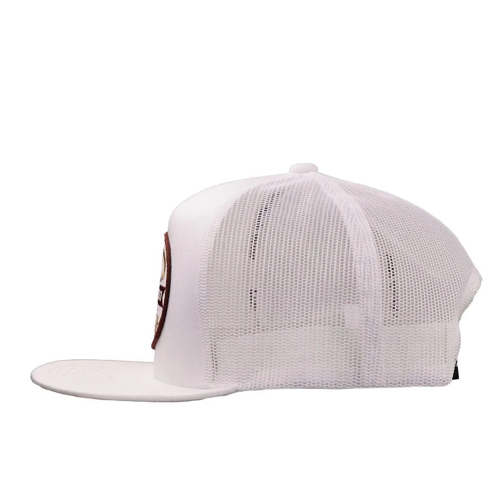 Lazy J Ranch Wear White Cattle King Classic Trucker Cap - Image 2