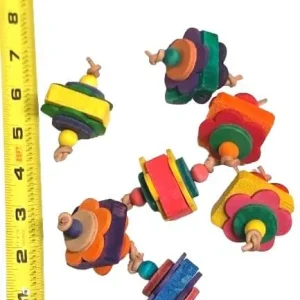 Leather floral foot toys