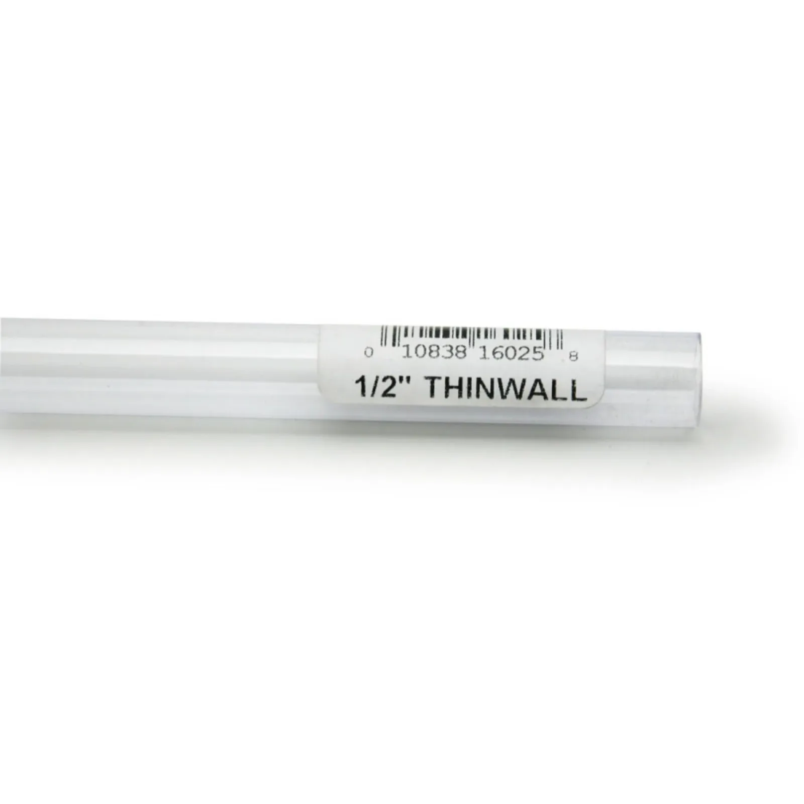 Lee's Aquarium & Pet Products Thinwall Rigid Aquarium Tubing, Clear, 1/2 in x 36 in