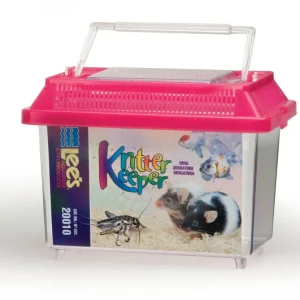 Lees Rectangle Kritter Keeper with Lid Label Assorted 1.69qt Mini