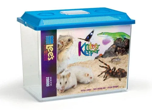 Lees Rectangle Kritter Keeper with Lid Label Assorted 5.9gal XL - Image 2