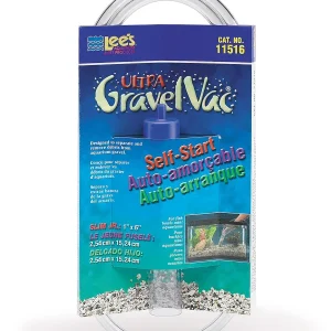 Lees Ultra GravelVac Slim Jr. Self-Start Gravel Vacuum Cleaner 1 in x 6 in Slim