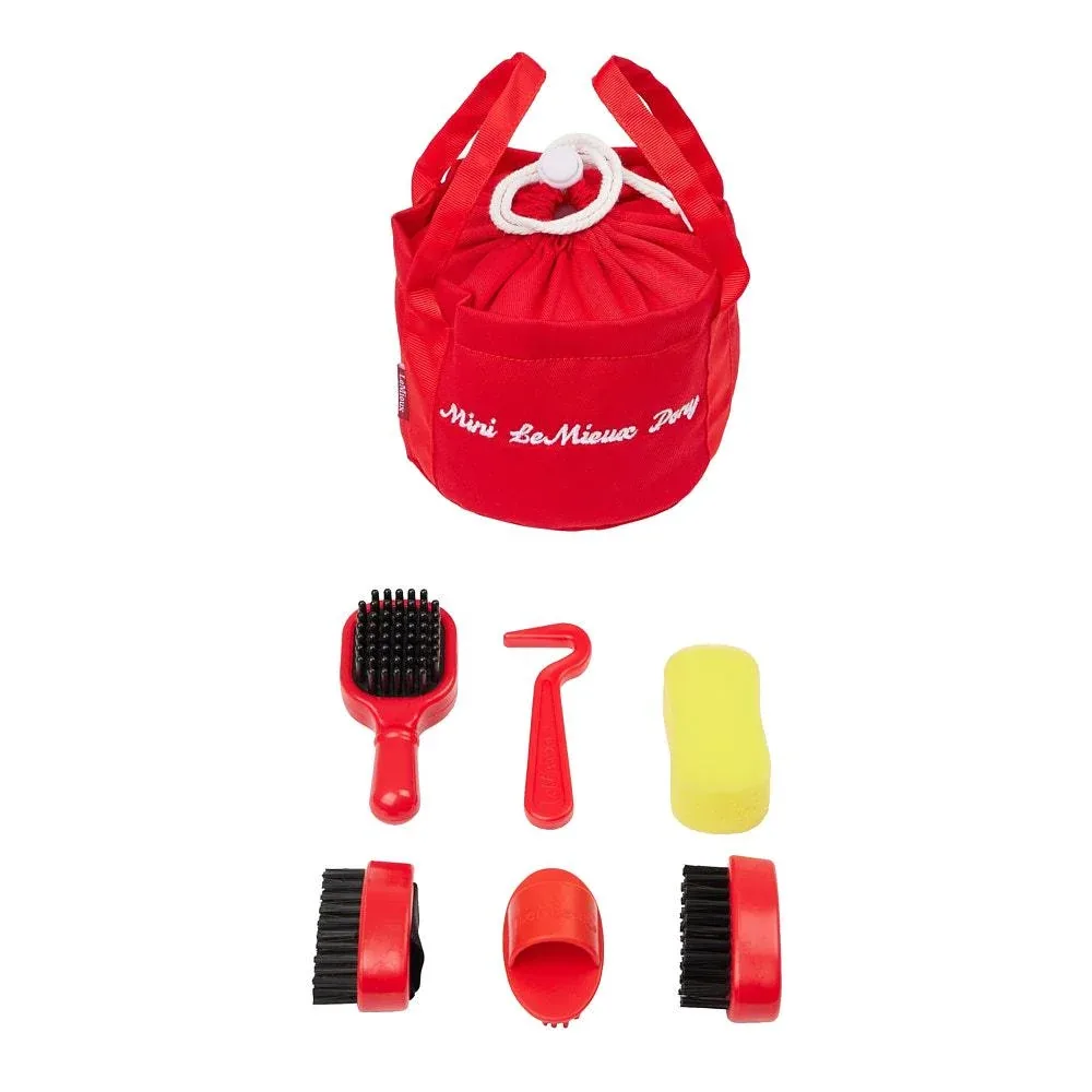 Lemieux Red Toy Pony Grooming Kit
