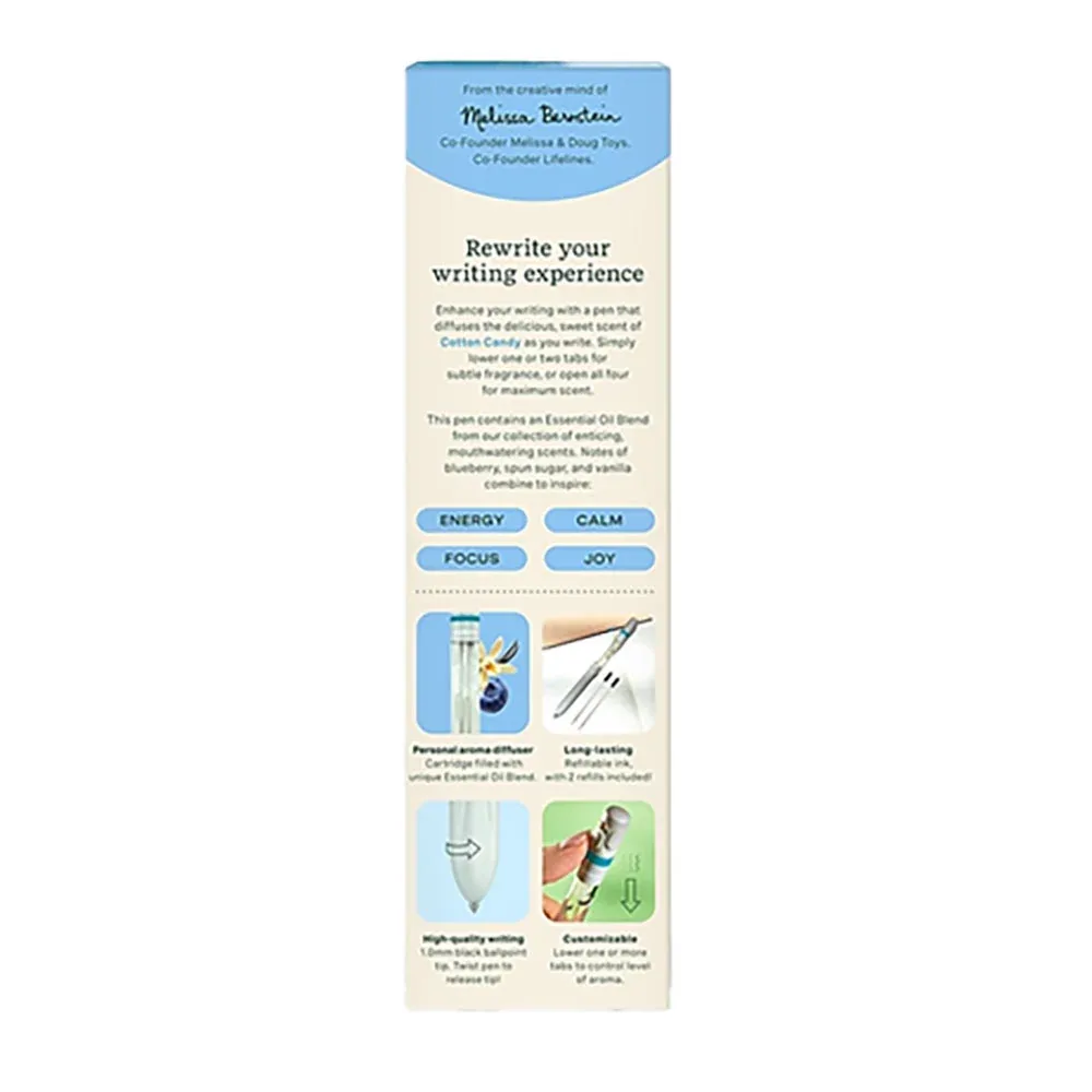 Lifelines Llc-Mcmanemin Cotton Candy Scented Essential Oil Pen - Image 2