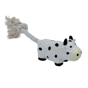 Li'l Pals Latex Cow Dog Toy