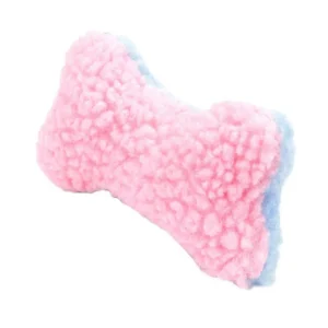 Lil Pals Li'l Pals Fleece Dog Toys Bone 4.5 in (D)
