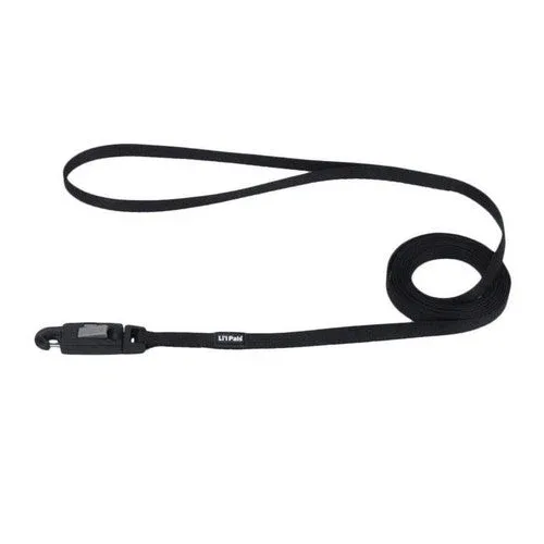 Lil Pals Nylon Dog Leash with E-Z Snap Black 3/8 in x 6 ft - Image 2