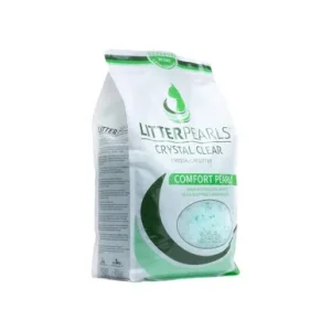 Litter Pearls Crystal Clear Unscented Odor Control Crystal Cat Litter, 7 lb Bag Black 7 POUNDS 10.5 X 7 X 14 inches