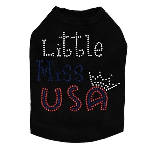Little Miss USA Dog Tank - Many Colors