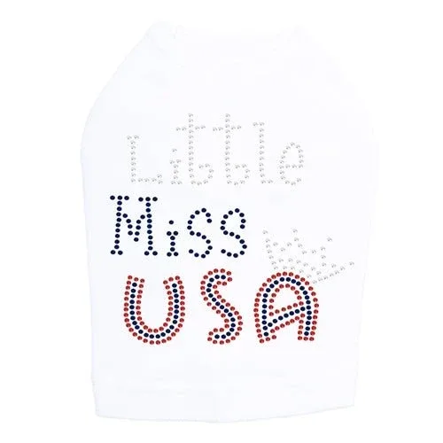 Little Miss USA Dog Tank - Many Colors - Image 2