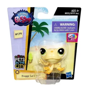 Littlest Pet Shop Pets in the City Single Figure Froggy La Rana 179