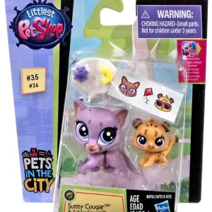 Littlest Pet Shop Pets in the City Sunny Cubby Cougar Figure 2