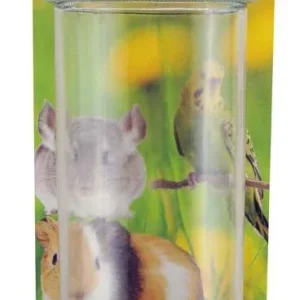 Lixit Chew Proof Glass Bottle for Small Animals Clear 12 Ounces