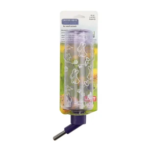 Lixit Clear Water Bottle for Small Animals Clear, Green 16 Ounces
