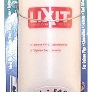 Lixit Opaque Wide Mouth Water Bottle for Small Animals White, Purple 16 Ounces