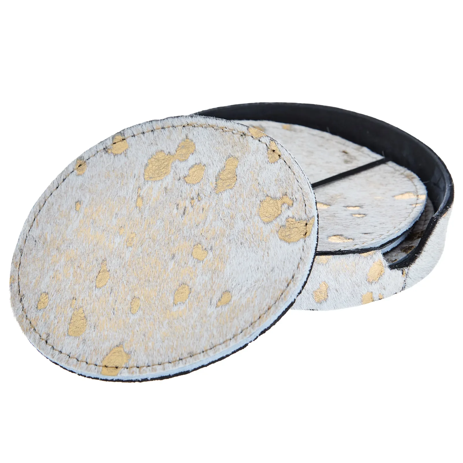 Lmt Design 4 Piece Acid Washed Coaster Set - Image 2