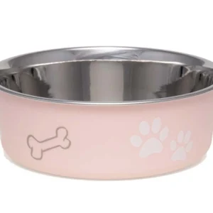 Loving Pets Classic Dog Bowl Paparazzi Pink, Medium