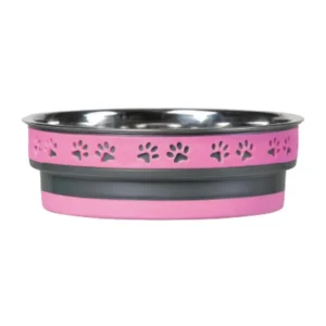 Loving Pets Corsa Pet Bowl Fiery, Pink, Large