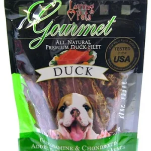 Loving Pets Gourmet Duck Chew Strips 3 oz