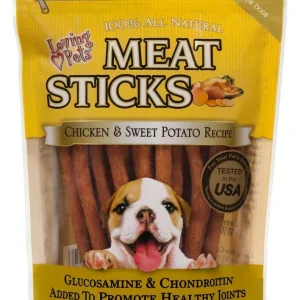 Loving Pets Meat Sticks Dog Treats Chicken & Sweet Potato 8oz