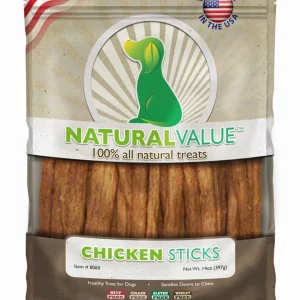 Loving Pets Natural Value Sticks Dog Treats Chicken, 14 oz