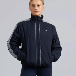Lumen Reflective Unisex Riding Jacket Navy