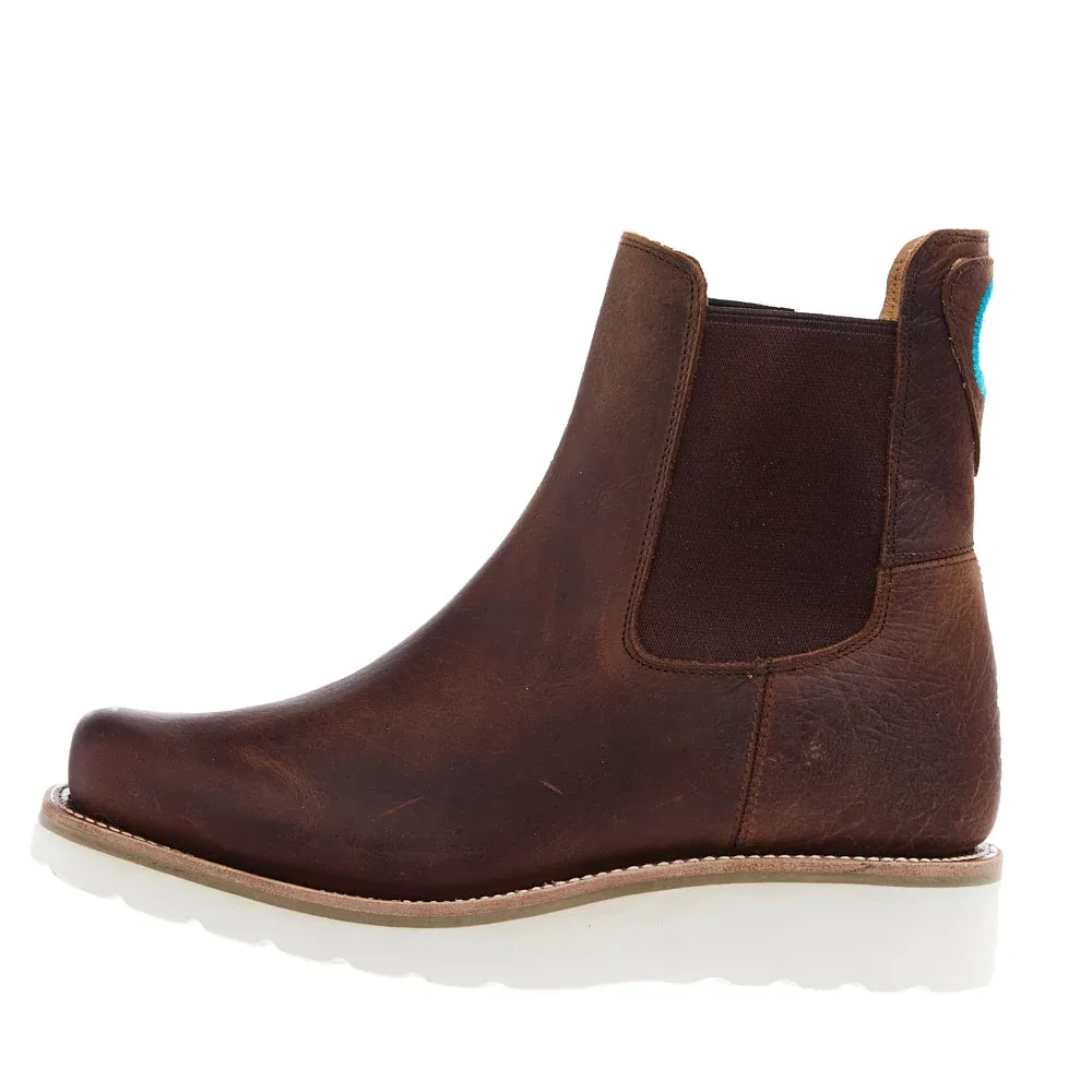 Macie Bean Women's Distressed Bison Swedge - Image 2