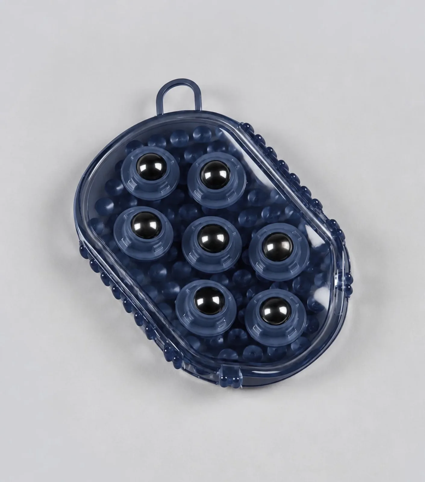 Magnetic Horse Massage Mitt Navy