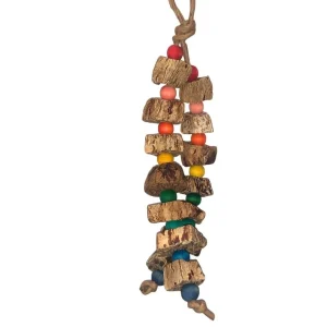 Mahogany Pod Bird Toy for Small Birds