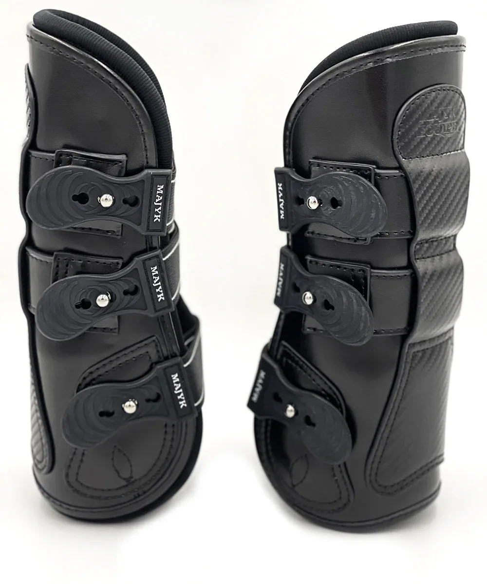 Majyk Equipe® Estrella Carbon Leather Tendon Boots