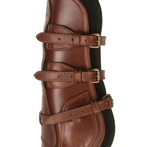 Majyk Equipe® Leather Jump Boots with Removable Impact Liners (Buckle Closure) - M/L