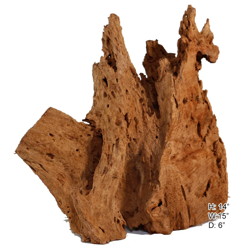 Malaysian Driftwood, Super WYSIWYG 14" x 15"