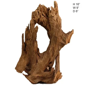 Malaysian Driftwood, Super WYSIWYG 16" x 9"