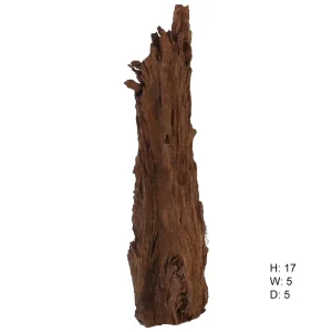 Malaysian Driftwood, Super WYSIWYG 17" x 5"