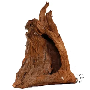 Malaysian Driftwood, Super WYSIWYG 20" x 12"