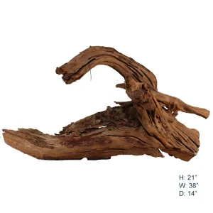 Malaysian Driftwood, Super WYSIWYG 21" x 38"